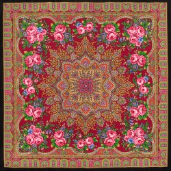 Châle traditionnel russe"...