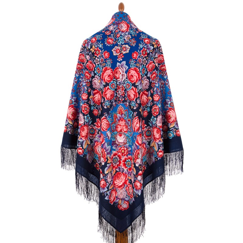 Châle traditionnel russe" Quand le coeur chante".