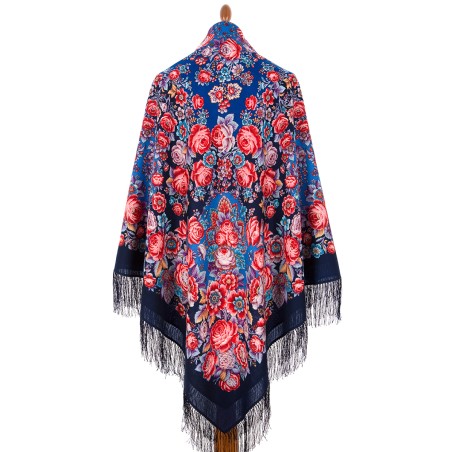 Châle traditionnel russe" Quand le coeur chante".