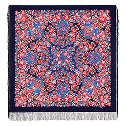 Châle traditionnel russe" Quand le coeur chante".