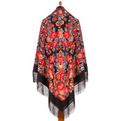 copy of Châle traditionnel russe" Quand le coeur chante".