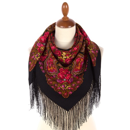 Châle traditionnel russe "Jubilé".