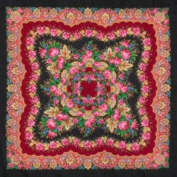 Châle traditionnel russe "...