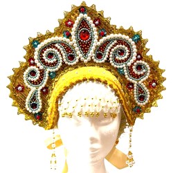 Coiffe russe kokochnik"Tamara"