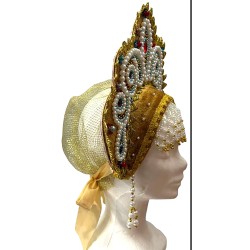 Coiffe russe kokochnik"Tamara"