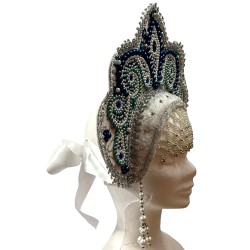 Coiffe russe kokochnik"Tamara"