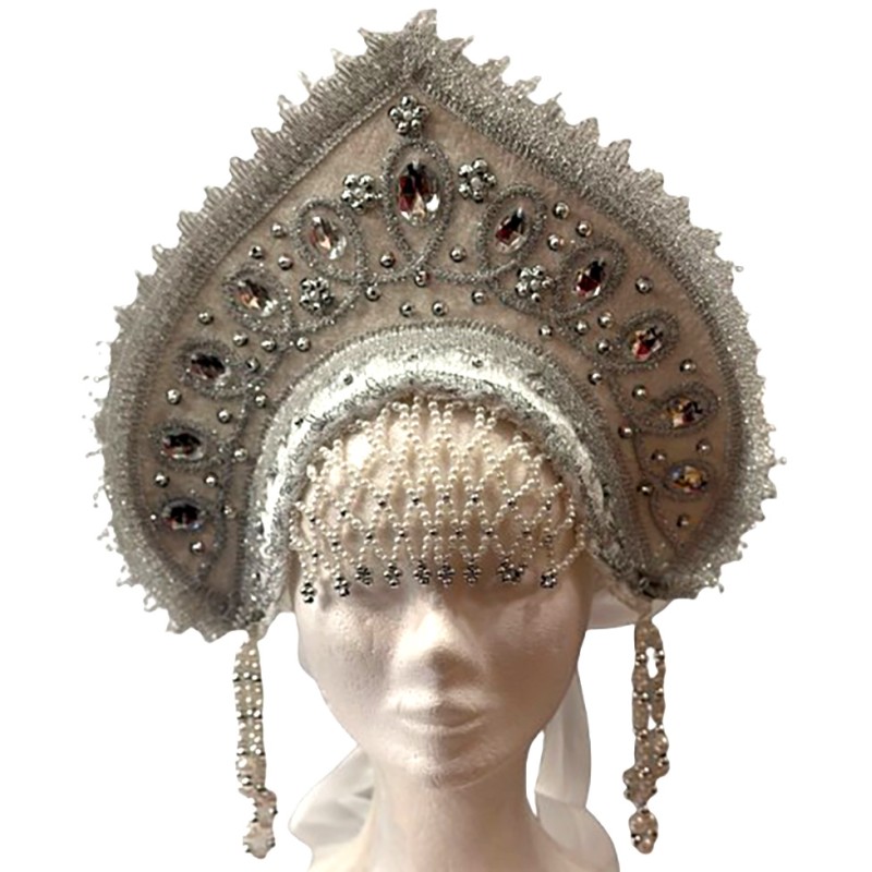 Coiffe russe Kokochnik "Angelina".
