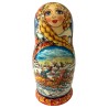 Poupées russes de collection - Matriochka  "Troyka"- 7 Pcs.