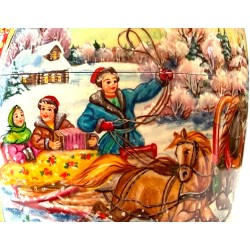 Poupées russes de collection - Matriochka  "Troyka"- 7 Pcs.