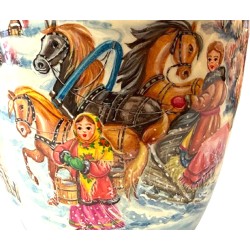 Poupées russes de collection - Matriochka  "Troyka"- 7 Pcs.