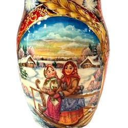 Poupées russes de collection - Matriochka  "Troyka"- 7 Pcs.