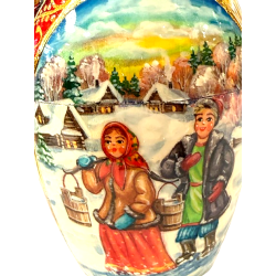 Poupées russes de collection - Matriochka  "Troyka"- 7 Pcs.