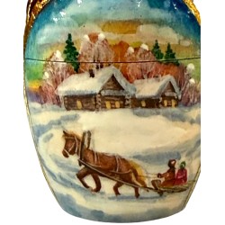 Poupées russes de collection - Matriochka  "Troyka"- 7 Pcs.