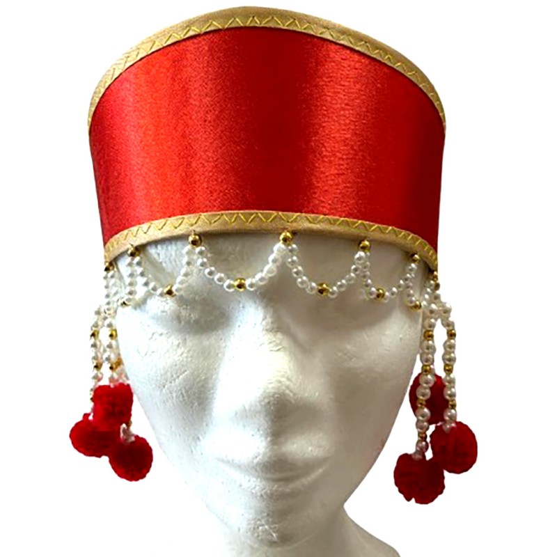 COSTUME TRADITIONNEL RUSSE . Coiffe russe - Kokochnik.
