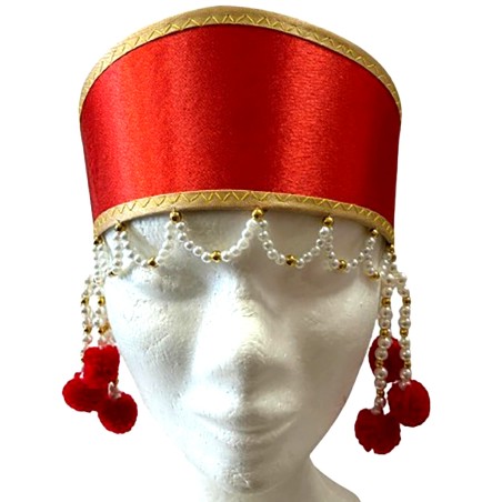 COSTUME TRADITIONNEL RUSSE . Coiffe russe - Kokochnik.