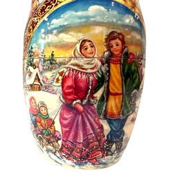 Poupée russe "Troyka"  à 10 pcs.