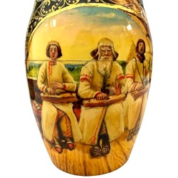 Poupées russes de collection - Matriochka  "Trois héros"- 7 Pcs.