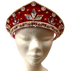 Coiffe russe Kokochnik  " Couronne"