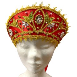 Coiffe russe Kokochnik...
