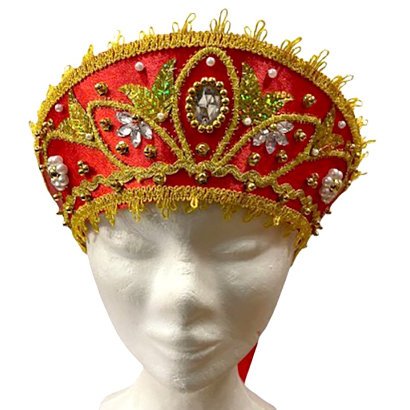 Coiffe russe Kokochnik "Anfissa".