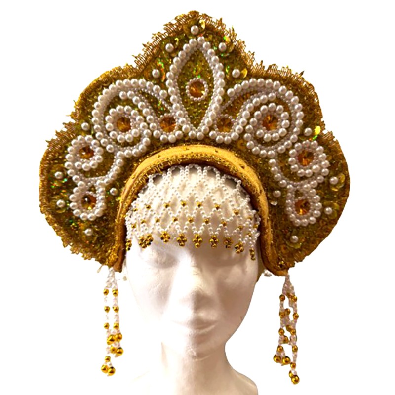 Coiffe russe kokochnik"Tamara"
