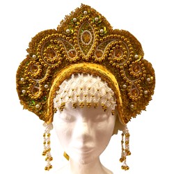Coiffe russe kokochnik"Tamara"