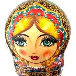Poupées russes de collection  "Tsar Saltan" - 20 poupées
