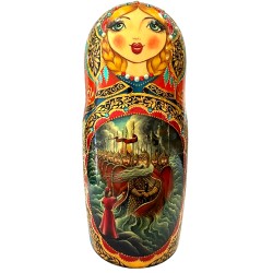 Poupées russes de collection  "Tsar Saltan" - 20 poupées