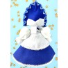 CADEAU DE NOËL . Décoration de sapin. Figurine russe à suspendre " Poupée en tenue folklorique russe ".