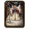 Boite laquée " Fille de neige ".