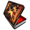 Boite laquée  "OISEAU de FEU ".