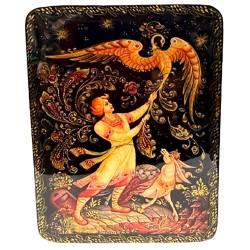 Boite laquée  "OISEAU de...