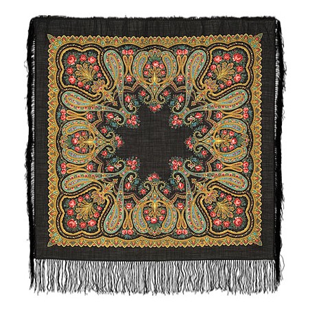 Châle traditionnel russe "De Noël".
