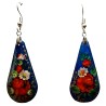 Boucles d''oreilles "les fleurs". Ecole Mstera.