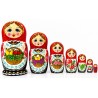 Poupées russes  "Matriochka  aux fruits" - 7 Pcs.
