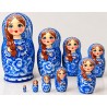 Poupée russe "GJEL"  à 10 pcs.